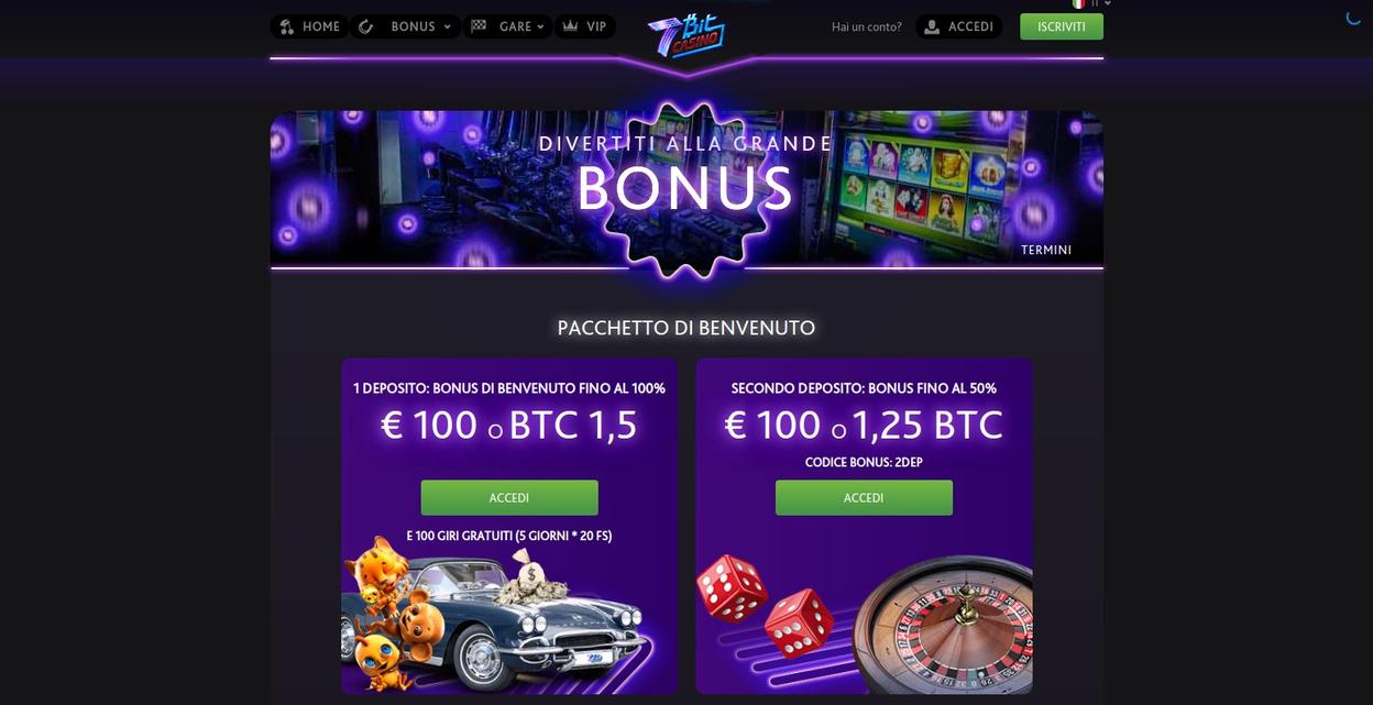 7Bit Casino bonus